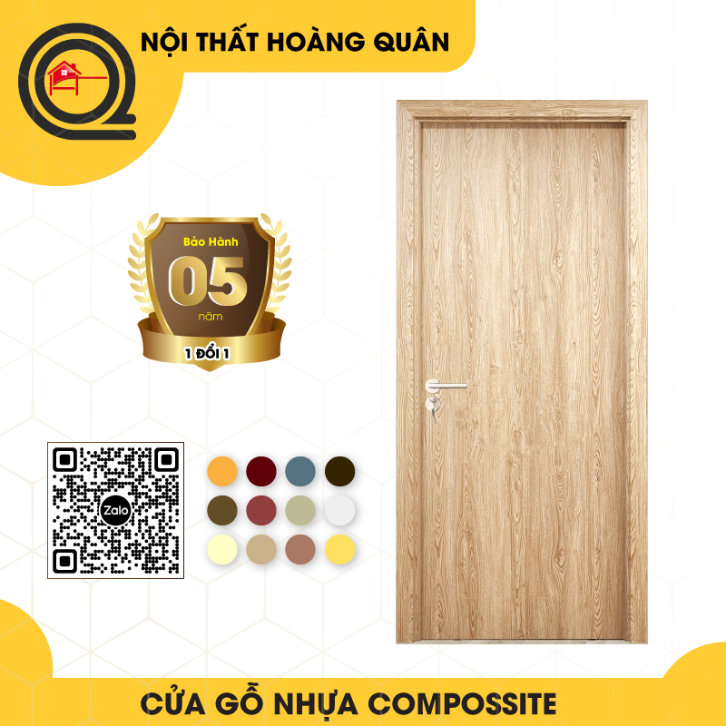 Cửa nhựa Composite giả gỗ