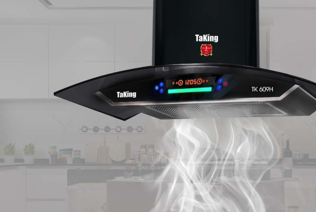 Máy Hút Mùi Gắn Tường TK 609H – Kính Cong Hiện Đại, Cảm Biến Vẫy Tay, Hút Mạnh Êm Ái 1 Máy Hút Mùi Gắn Tường TK 609H – Kính Cong Hiện Đại, Cảm Biến Vẫy Tay, Hút Mạnh Êm Ái