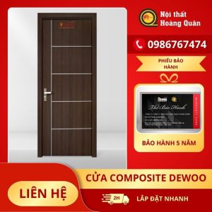 Cửa Composite Dewoo Door: Đẳng Cấp Cho Mọi Nhà, Mọi Phong Cách