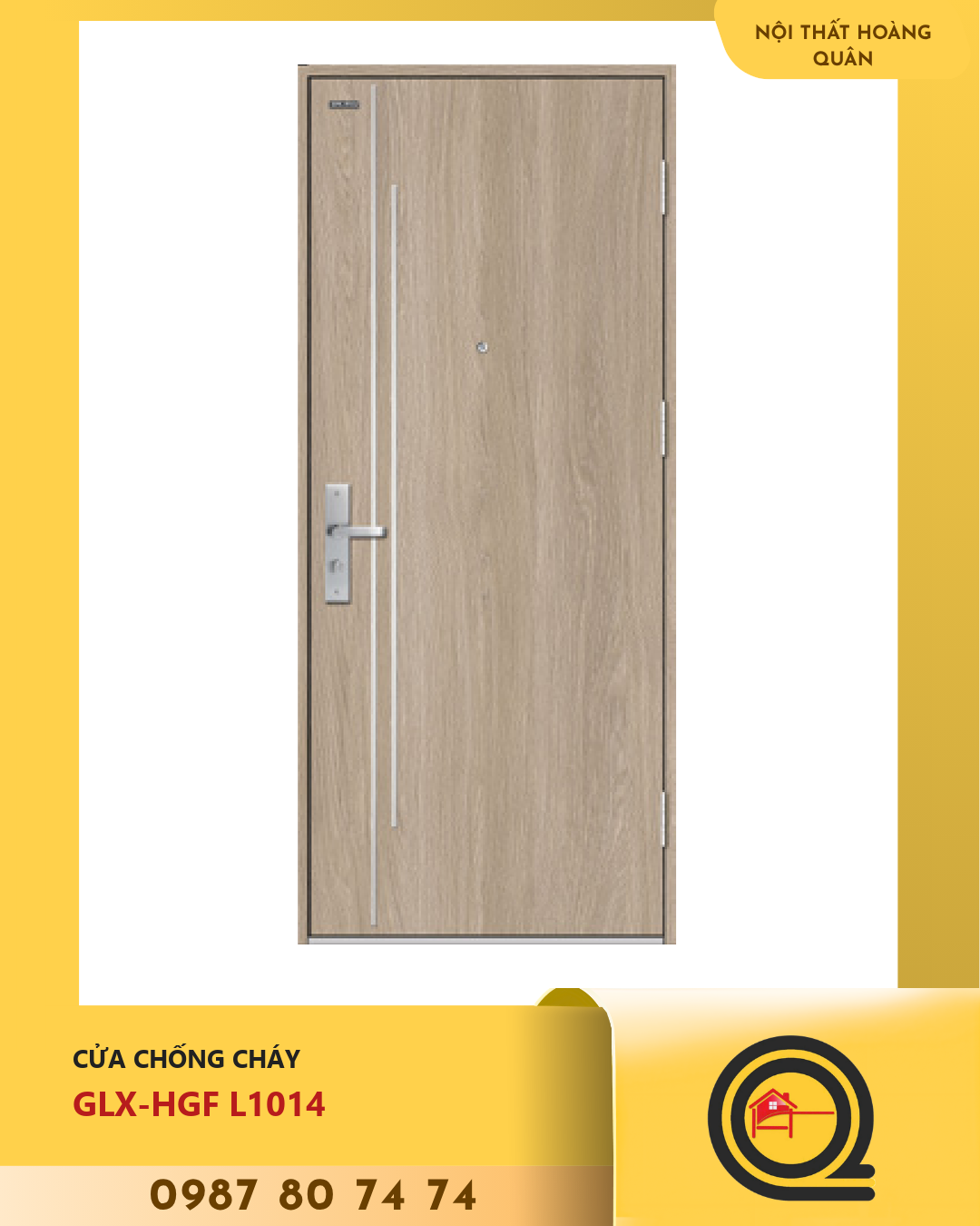 Cửa GLX-HGF L1014 chống cháy Galaxy 1 Cửa GLX-HGF L1014 chống cháy Galaxy