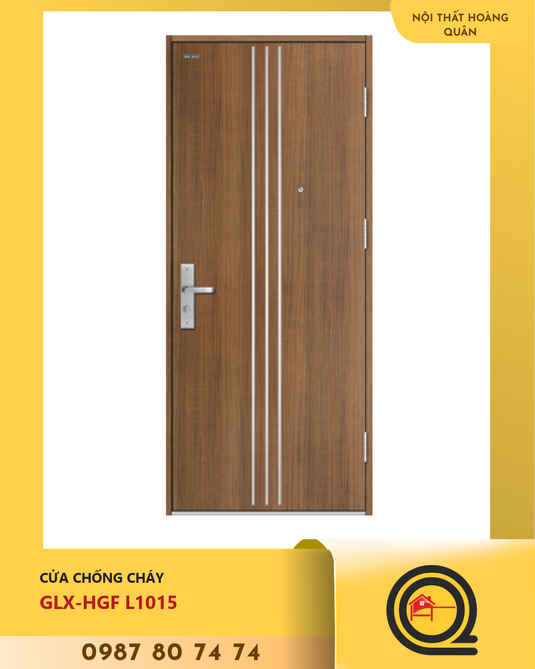Cửa chống cháy GLX-HGF L1015 Galaxy 1 Cửa chống cháy GLX-HGF L1015 Galaxy