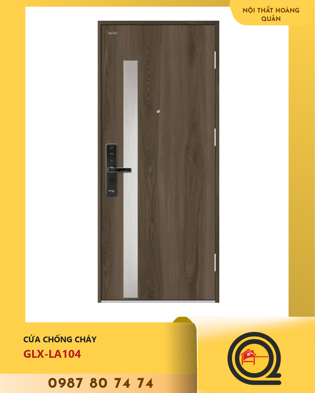Cửa GLX-LA104 chống cháy Galaxy 1 Cửa GLX-LA104 chống cháy Galaxy