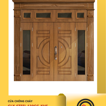 Cửa GLX-STEEL 130GG-KH5 chống cháy Galaxy