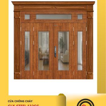 Cửa chống cháy GLX-STEEL 132GG Hoàng Quân