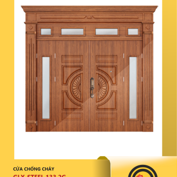 Cửa GLX-STEEL 133.2G chống cháy Galaxy