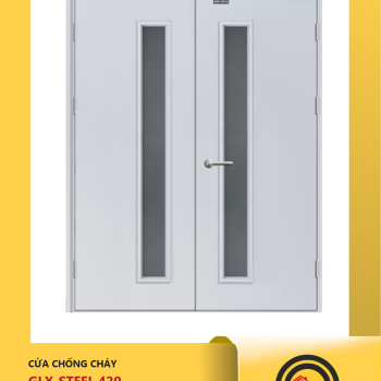 Cửa GLX-STEEL 420 chống cháy Galaxy