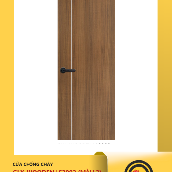 Cửa chống cháy GLX-WOODEN LS2002 (Màu 2) Galaxy