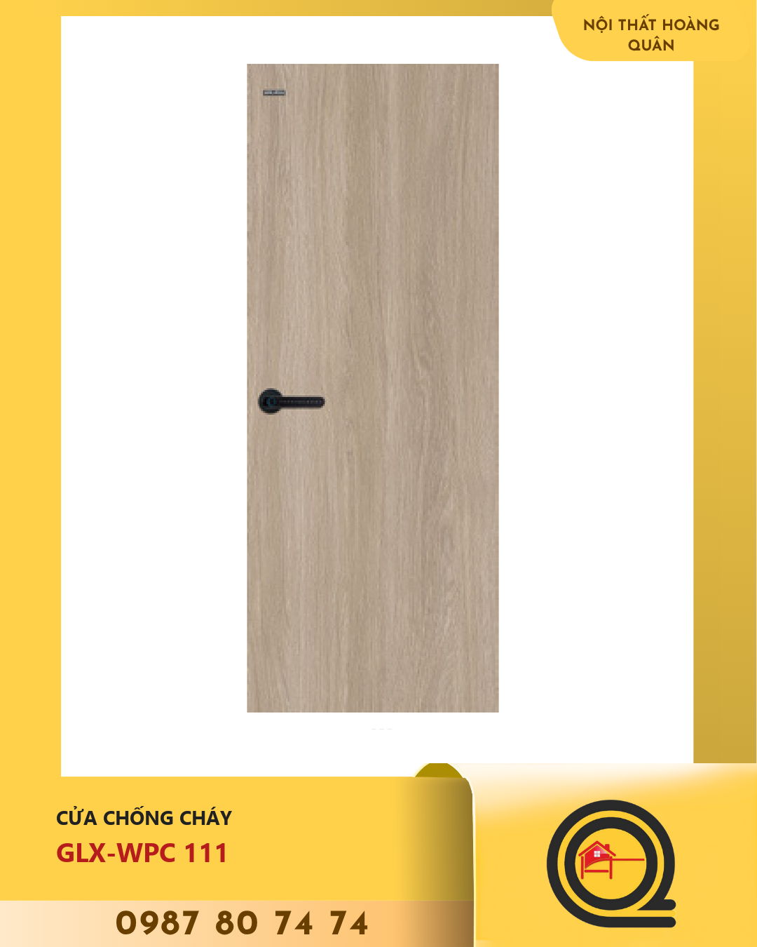 Cửa chống cháy GLX-WPC 111 Galaxy 1 Cửa chống cháy GLX-WPC 111 Galaxy