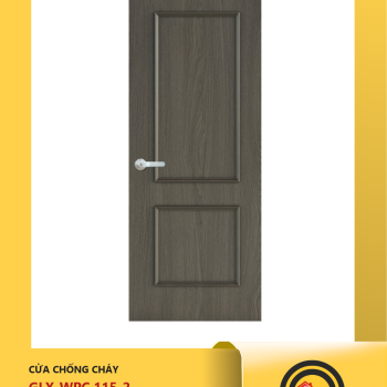 Cửa chống cháy GLX-WPC 115-2 Hoàng Quân