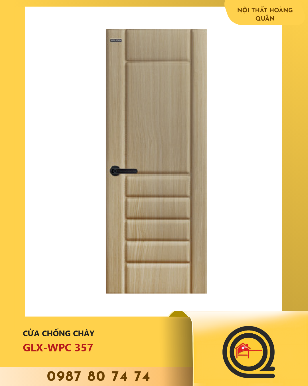 Cửa chống cháy GLX-WPC 357 Galaxy 1 Cửa chống cháy GLX-WPC 357 Galaxy