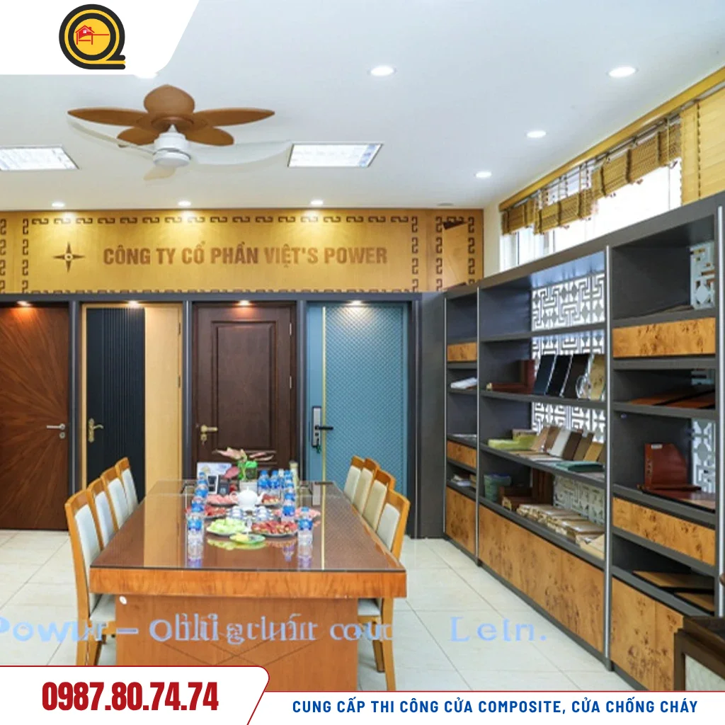 cửa chống cháy vân gỗ - hình 2